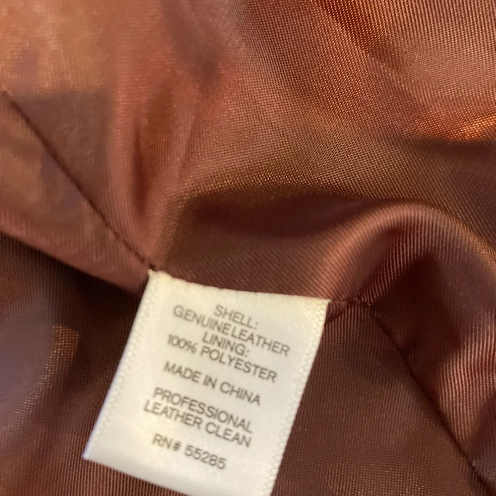 Express Genuine leather moto suede jacket M - Picture 12 of 15